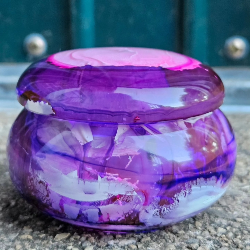 Purple Stash Jar